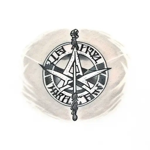 anarchy logo  tattoo design idea