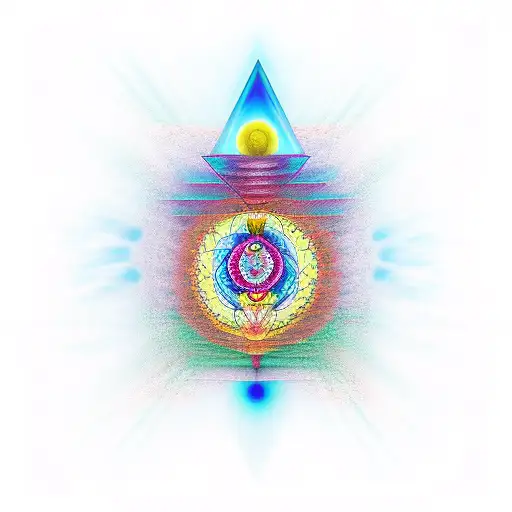 chakras tattoo design idea