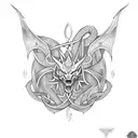 Celtic knot Celtic dragon tattoo design idea