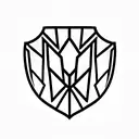 Shield tattoo design idea