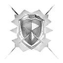 Shield tattoo design idea