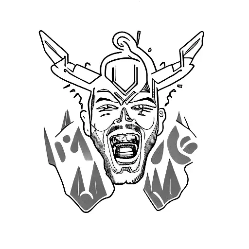 post malone chemical  tattoo design idea