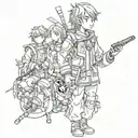 guiding tattoo design idea