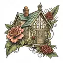 greenhouse tattoo design idea