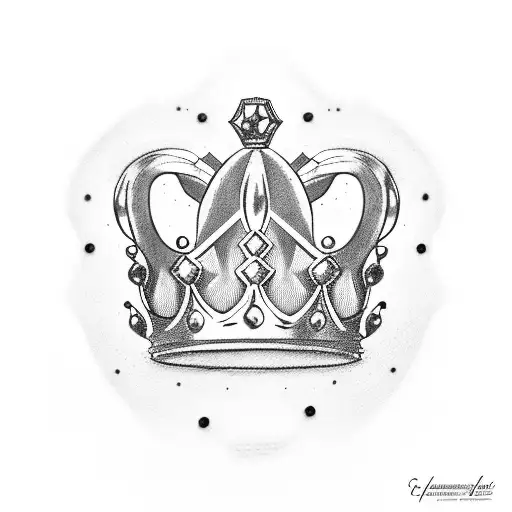 key whit crown on top and  my name Liron on front tattoo design idea