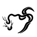 black mamba tattoo design idea