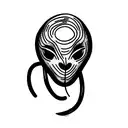 black mamba tattoo design idea