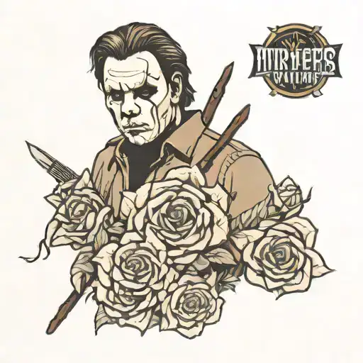 michael myers   tattoo design idea