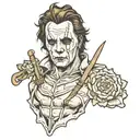 michael myers   tattoo design idea