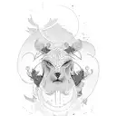 design based on overcoming bad thoughts, staying loyal to god and being stoic tattoo design idea