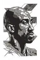 Kobe Bryant tattoo design idea