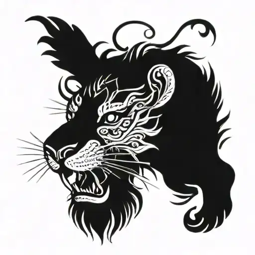 Design a tattoo showcasing a mythological creature from Greek mythology in a Renaissance art style tattoo design idea