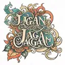 jagan  name tattoo tattoo design idea
