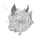 I want a mixed tattoo that combines travel, love, loner, laptop, money, depression, anxiety, karma, overthinking, artist tattoo design idea