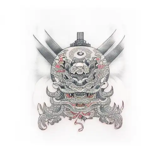 ronin tattoo design idea