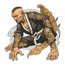 bjj tattoo design idea