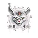 Combine elements of your occupation with traditional symbols from your 1st generation bloodline in a new-school style tattoo design idea