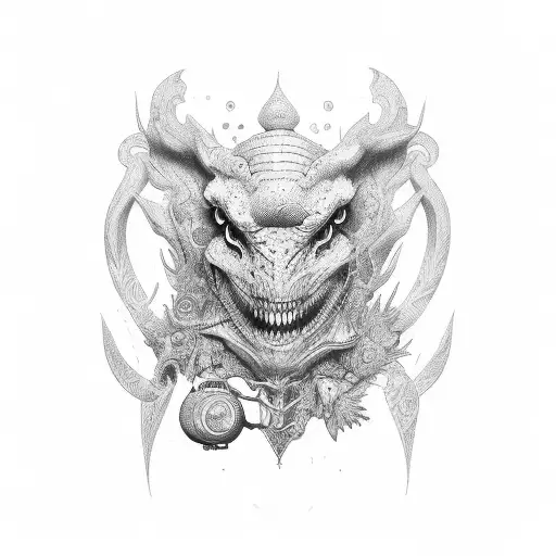 Hustle tattoo design idea