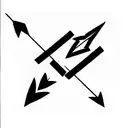 Arrow tattoo design idea