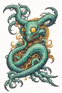 Eldritch Horror tattoo design idea