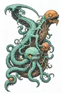 Eldritch Horror tattoo design idea