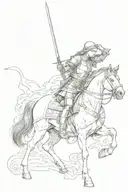 John Everett Millais - Joan of Arc tattoo design idea