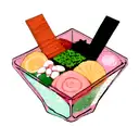 suminagashi tattoo design idea