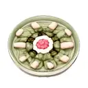 suminagashi tattoo design idea