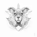 suminagashi tattoo design idea