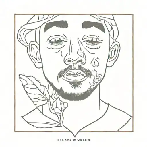 mac miller inspired tattoo tattoo design idea