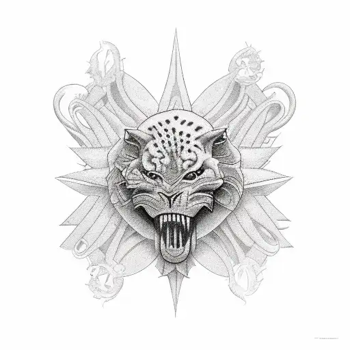 timeline evolution tattoo design idea