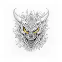 chaos tattoo design idea