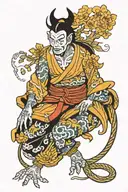 avatar tattoo design idea