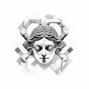 Greek sculpture  tattoo design idea