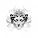 Greek sculpture  tattoo design idea