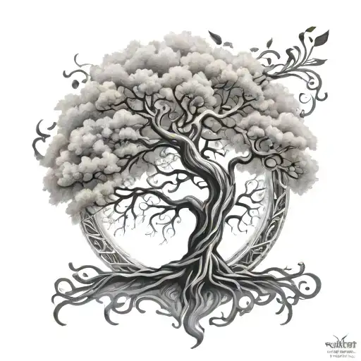 tree of life memorial tattoo for my brother  tattoo design idea