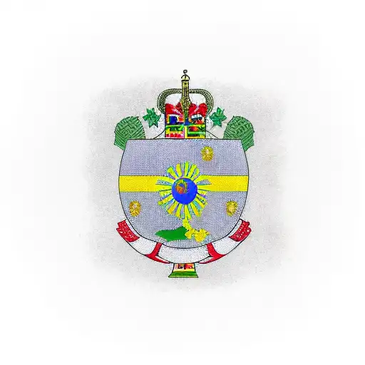 romanian flag   tattoo design idea