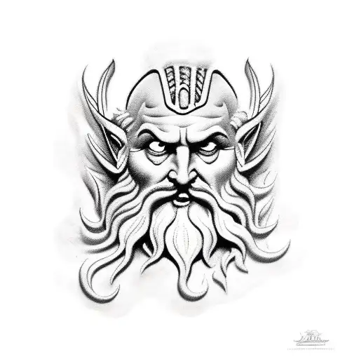 Zeus, Posiden, and Hades tattoo design idea