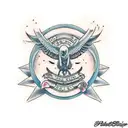 vulture tattoo design idea