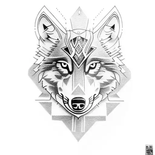 Alpha Male Angry Wolf Tattoo Designs - Temu