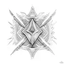 arrowhead  tattoo design idea