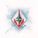 arrowhead  tattoo design idea