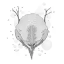 ginkgo biloba tattoo design idea