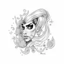 amy winehouse tattoo design idea