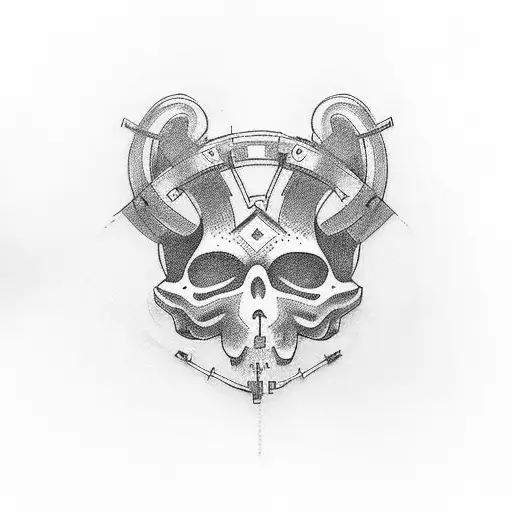 Cruz para el cuello es para pareja debe ser pequeña bajo la oreja tattoo design idea