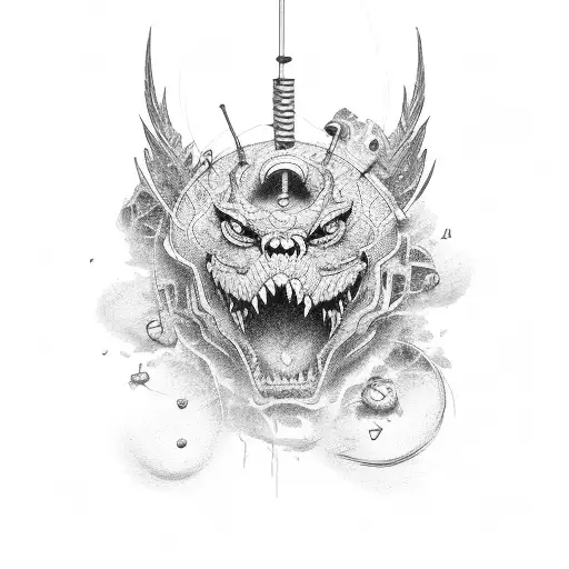 VI・XXVIII・MMXXIII tattoo design idea