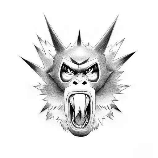 infernape, pokemon, 4th gen, 4 generation, pokemon evolution, moncherno chimpchar infernape, 3rd evolution tattoo design idea