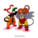 infernape, pokemon, 4th gen, 4 generation, pokemon evolution, moncherno chimpchar infernape, 3rd evolution tattoo design idea