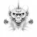 infernape tattoo design idea