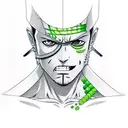 roronoa zoro tattoo design idea